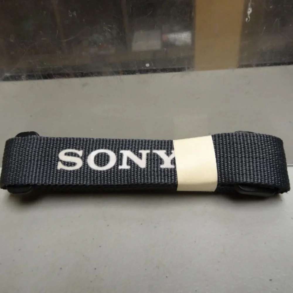 Genuine Original Sony OEM Handycam Camcorder Camera Shoulder Neck Strap GRAY NEW